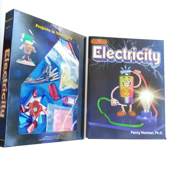 Science Wiz Electricity Experiments Girls Boys Educational New Age 6+ - Picture 3 of 4